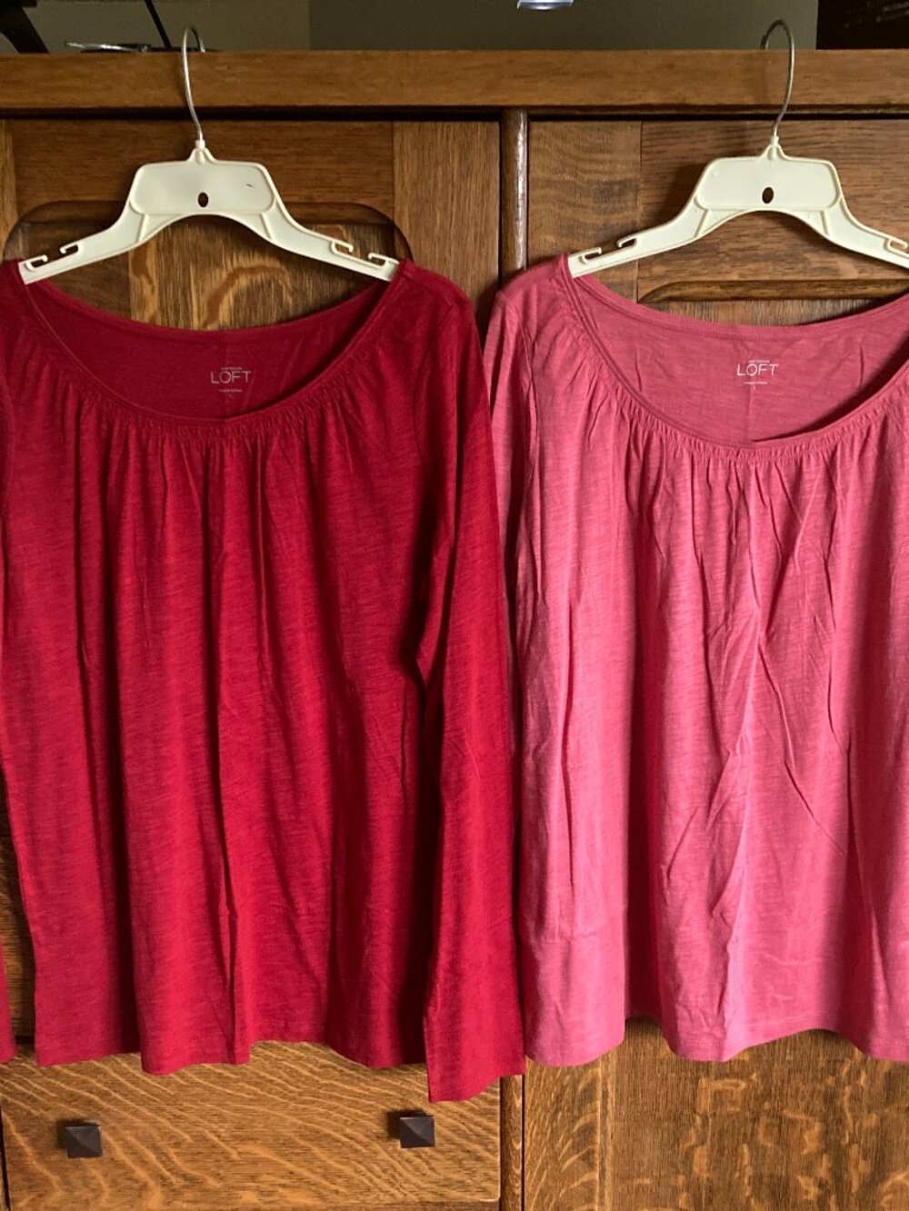Lot of 15 LOFT tees, t-shirts, tank, large, new with tags or excellent condition